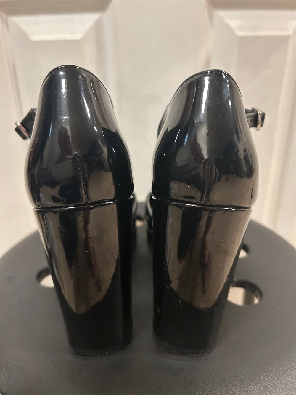 Madden Girl Patent Heels Size 8.5 - Picture 5 of 9